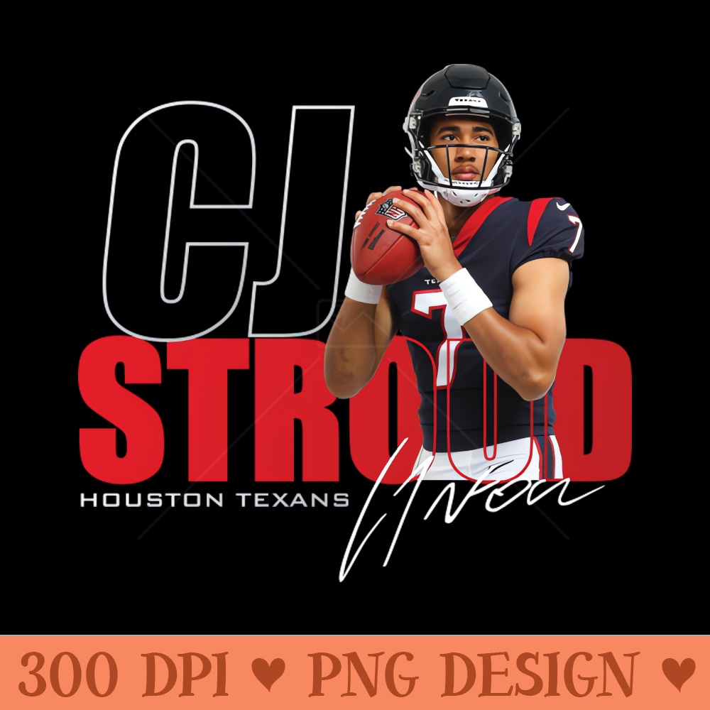 CJ Stroud - PNG Downloadable Resources - Unique