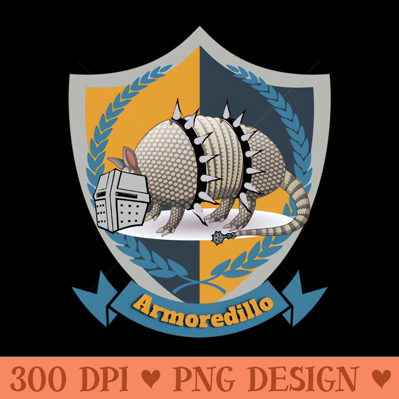 Armoredillo Defender of the Crest - PNG Download Library - Convenience
