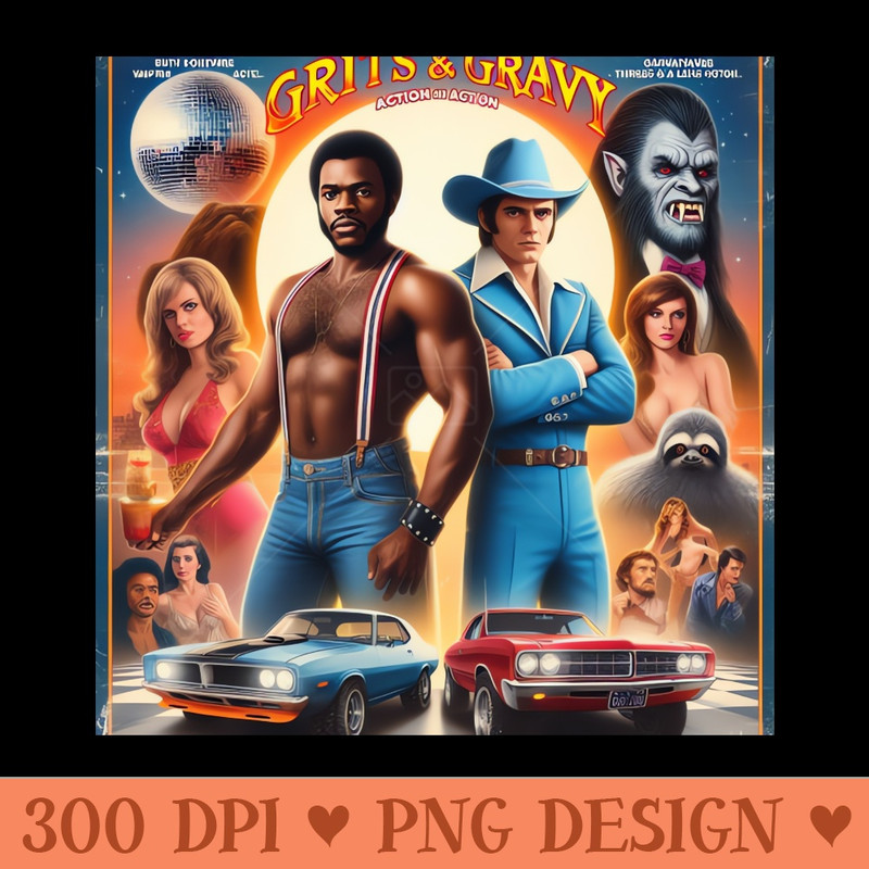 Grits and Gravy Movie Poster - PNG Clipart - Convenience