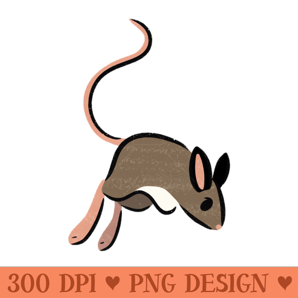 Hopping Mouse - Digital PNG Download - Convenience