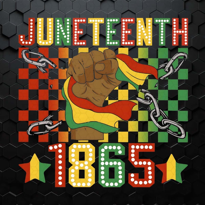 Celebrate Juneteenth 1865 Dalmatian Dots PNG.jpg