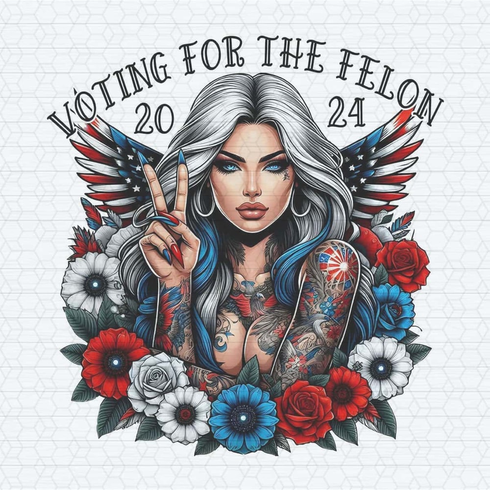 Voting For The Felon Trump Girl PNG.jpg