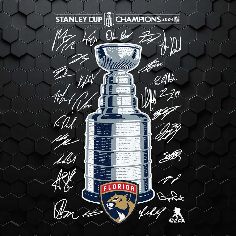 Panthers Stanley Cup Champions Signature Roster SVG.jpg