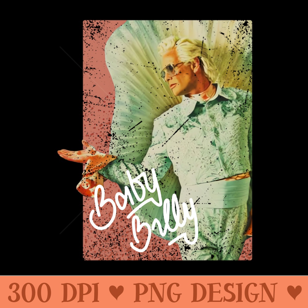Baby Billy retro style - PNG Printables - Unique