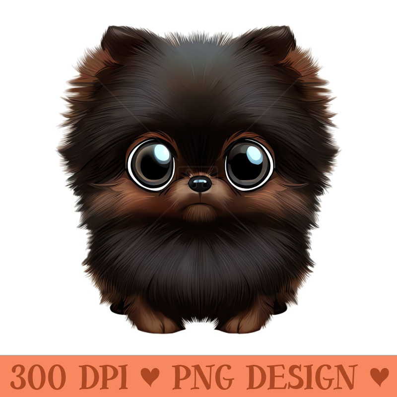 The Pomeranian Pal - Downloadable PNG - Flexibility