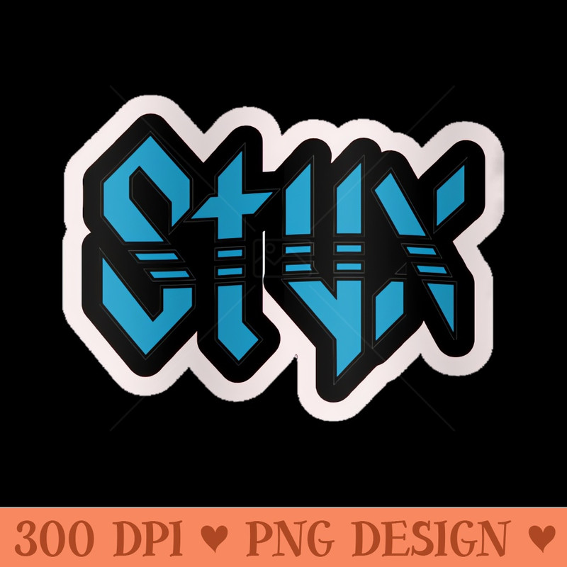 Styx Font - PNG Downloadable Art - Variety