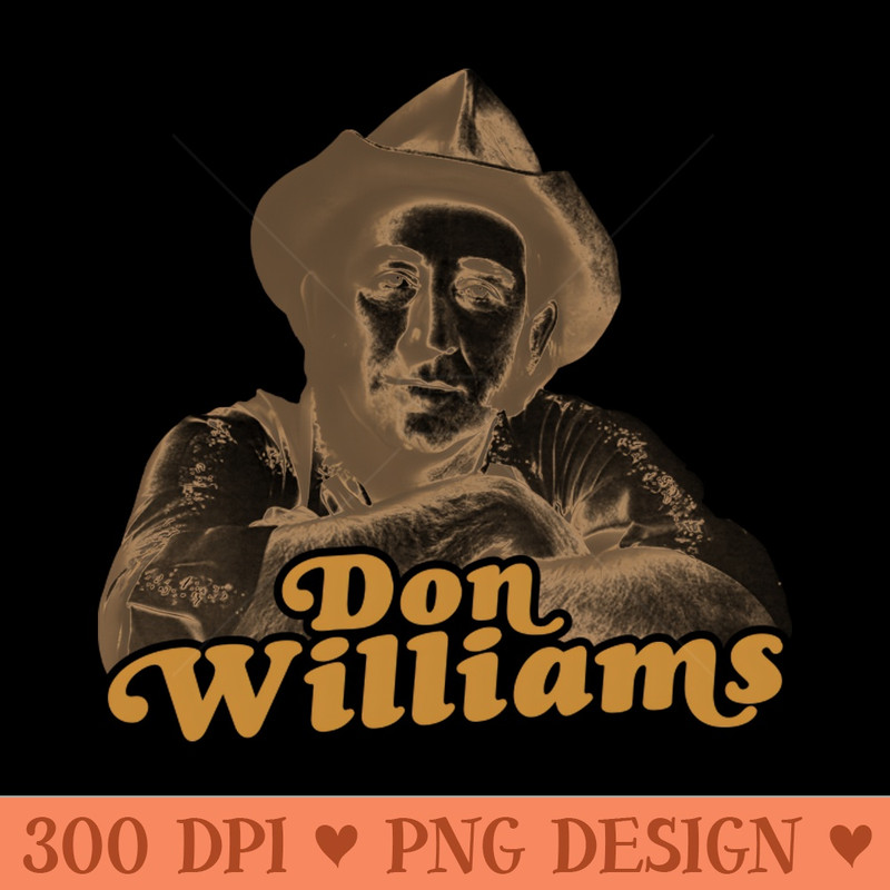Don Williams ))(( Good Ole Country Boy Tribute - PNG File Download - Professional Design