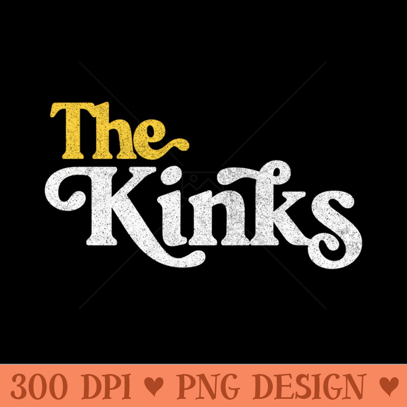 The Kinks Retro Faded Style - PNG Image Downloads - Popularity