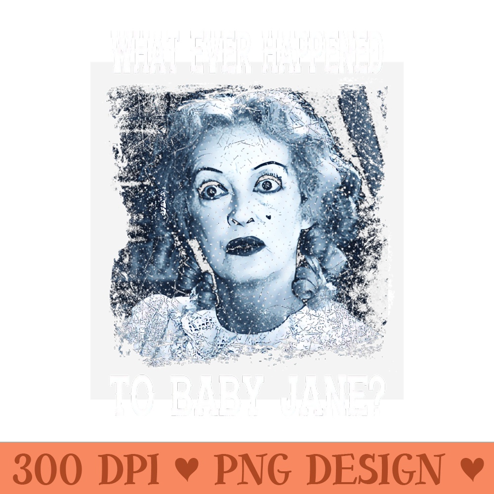 Bette Davis Chilling Role What Ever Happened T - PNG Download Website - High Quality 300 DPI
