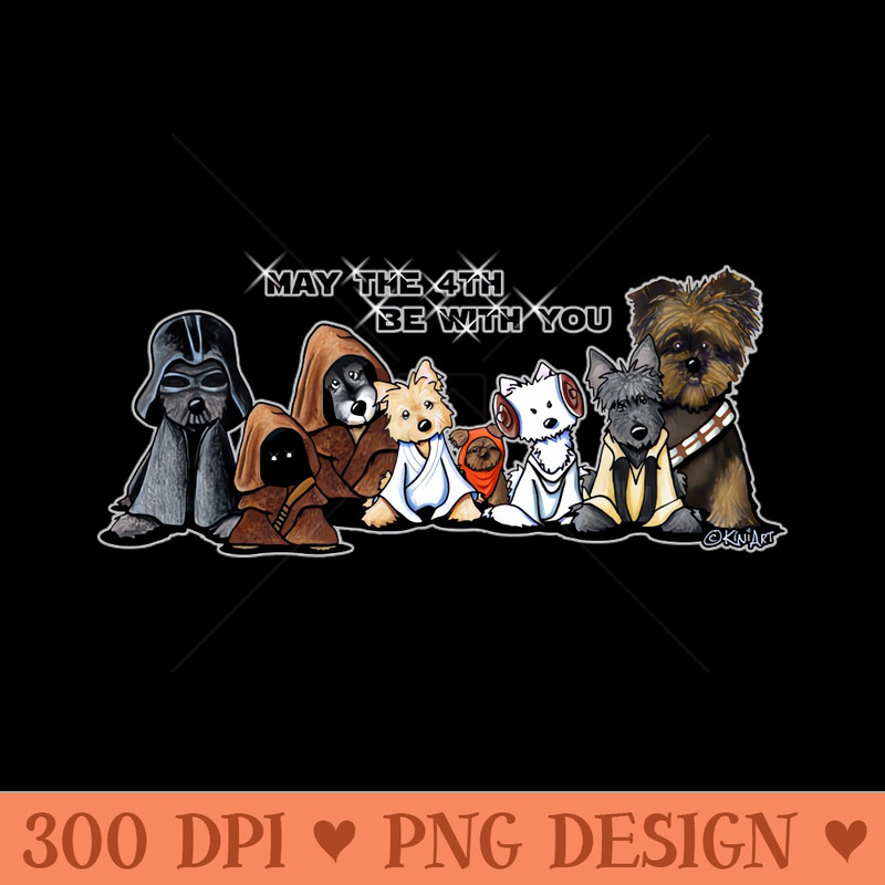 Galaxy Dogs - High Quality PNG - Professional Design