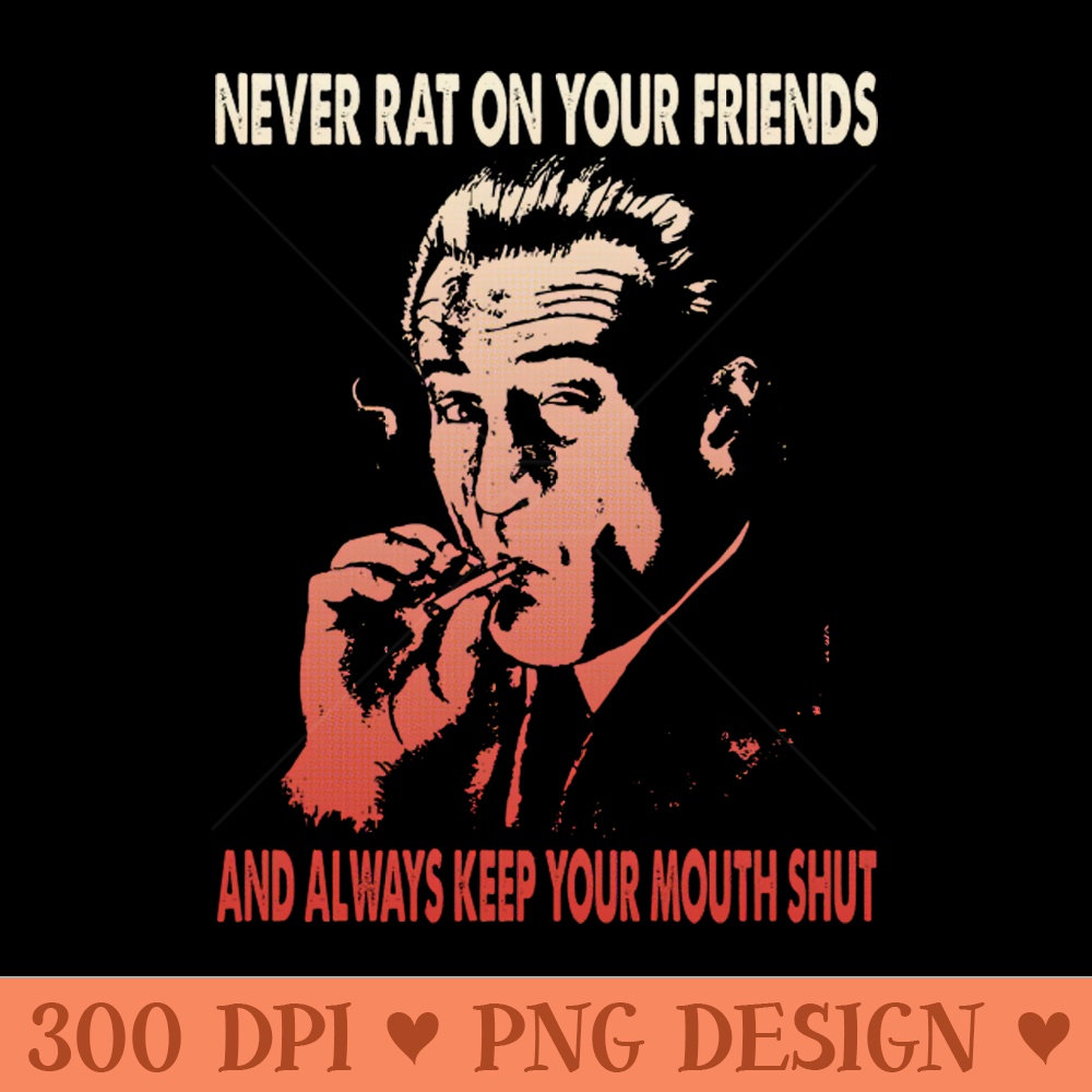 Goodfellas Vintage Style Design - PNG File Download - Professional Design