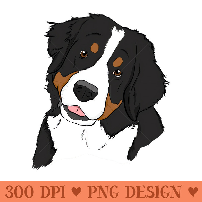 Bernese Mountain Dog - PNG Illustrations - Good Value