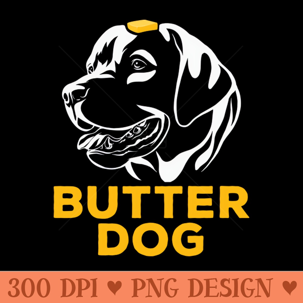 Butter Dog - PNG Download - Unique