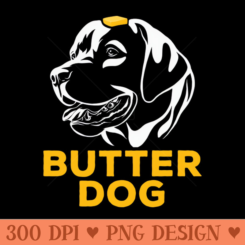 Butter Dog - PNG Download - Unique