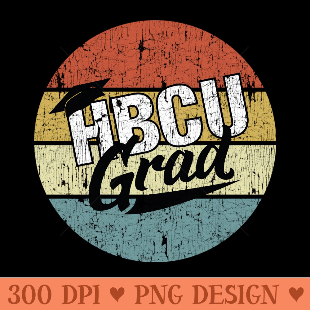 HBCU Grad Vintage - Transparent PNG - Variety