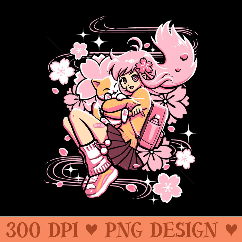 Sakura - Sublimation PNG Designs - Professional Design