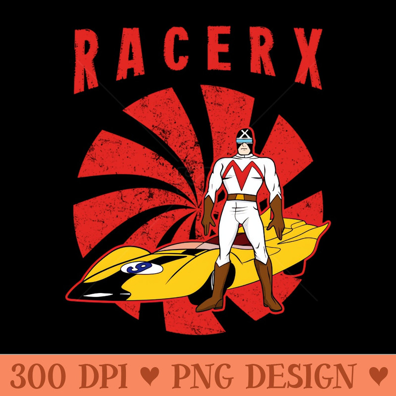 Retro Racer X - PNG File Download - Good Value