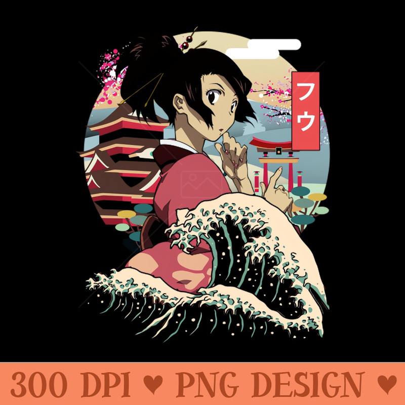 Graphic Fuu Comedy Japanese Anime - PNG Downloadable Resources - Professional Design