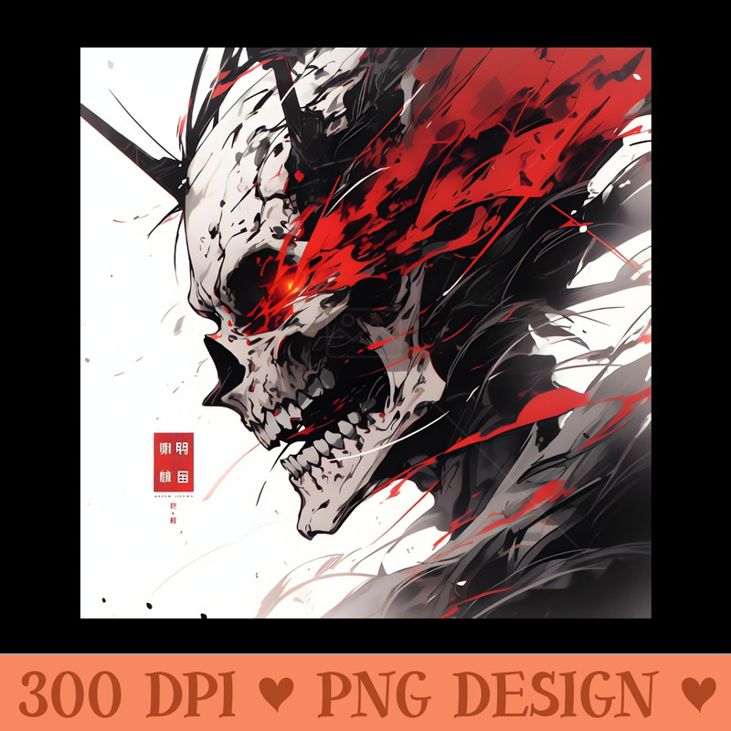 Manga and Anime Inspired Art Exclusive Designs - PNG Designs - High Quality 300 DPI