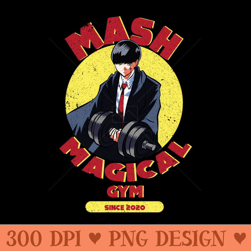 MASHLE MAGIC AND MUSCLES MASH MAGICAL GYM GRUNGE STYLE - - Flexibility