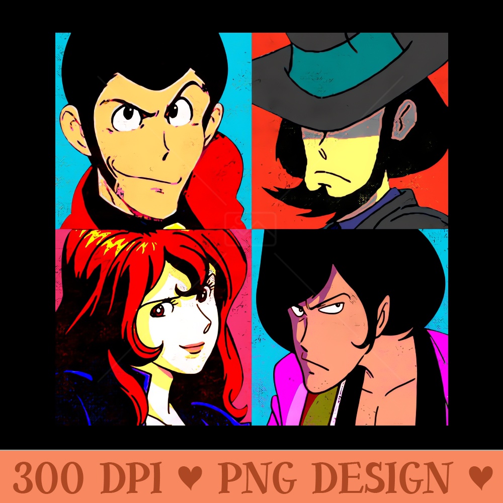 Lupin the warhol - PNG Download Website - Unique