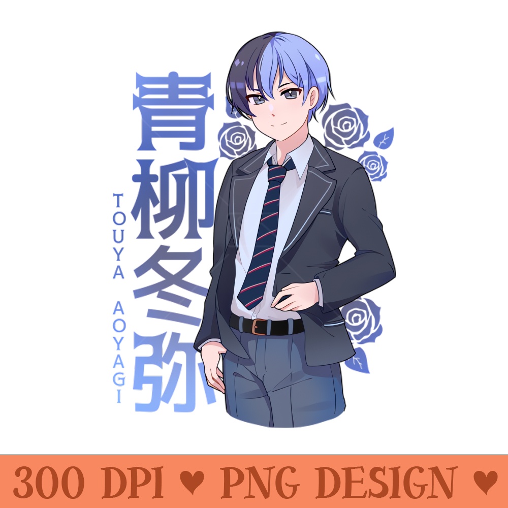 Touya Aoyagi - Digital PNG Graphics - Convenience