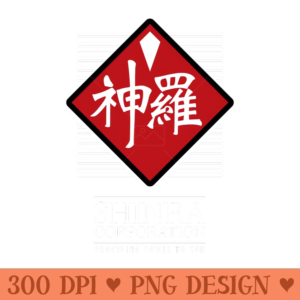 Final Fantasy VII Shinra Corp T Inspired by FF7 Corporation by RevLevel - PNG Download Library - Latest Updates