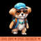 Back To School Dog - Digital PNG Download - Popularity