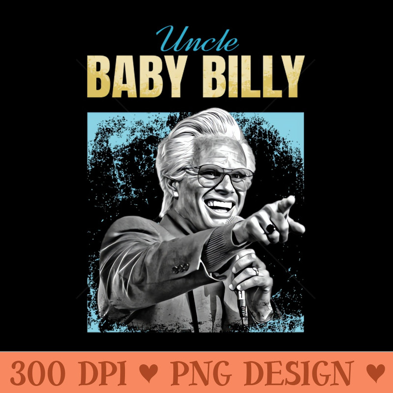 Uncle Baby Billy - Download PNG Graphics - Professional Design