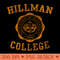 Hillman College Yellow - PNG Download - Unique