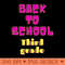 Back to School third grade - PNG Clipart - Convenience