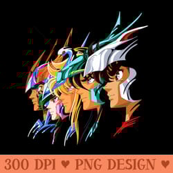 bronze saints caballeros del zodiaco - png design downloads