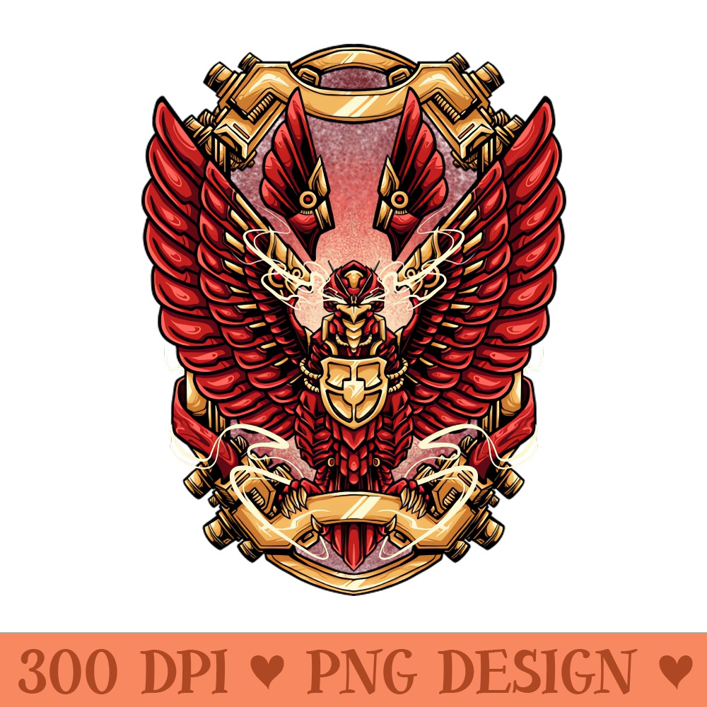 GARUDA MECHA - PNG Download Pack - Customer Support