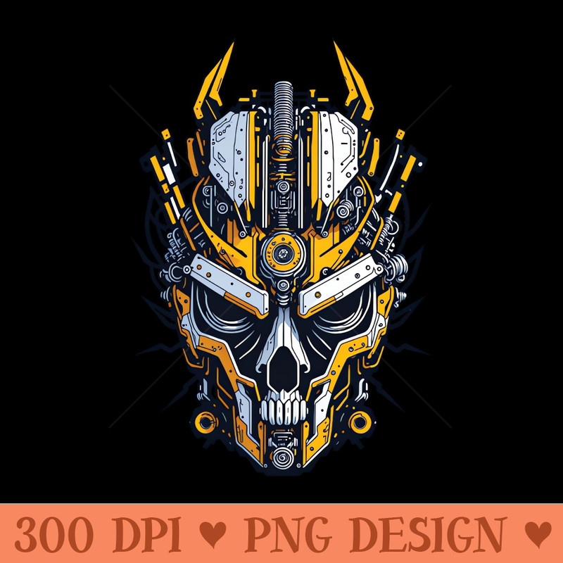 Mecha Skull S03 D41 - Free PNG Downloads - Good Value