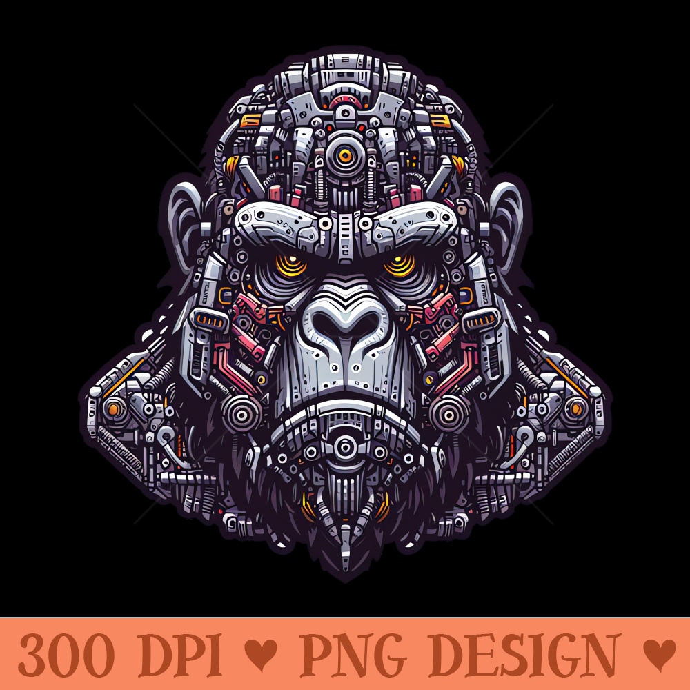 Mecha Apes S03 D68 - PNG Download Collection - Professional Design