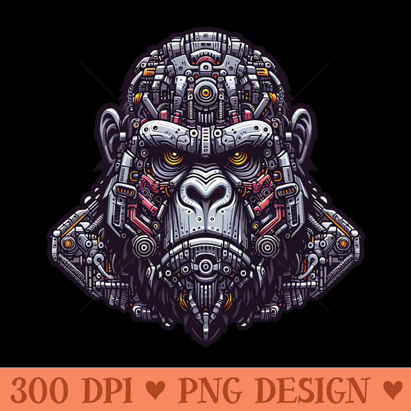 Mecha Apes S03 D68 - PNG Download Collection - Professional Design