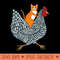 Ginger Cat Chicken Ride - PNG Download Library - Variety