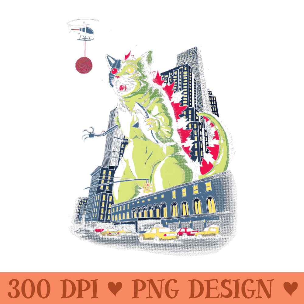 MechaCatzilla - Downloadable PNG - Good Value