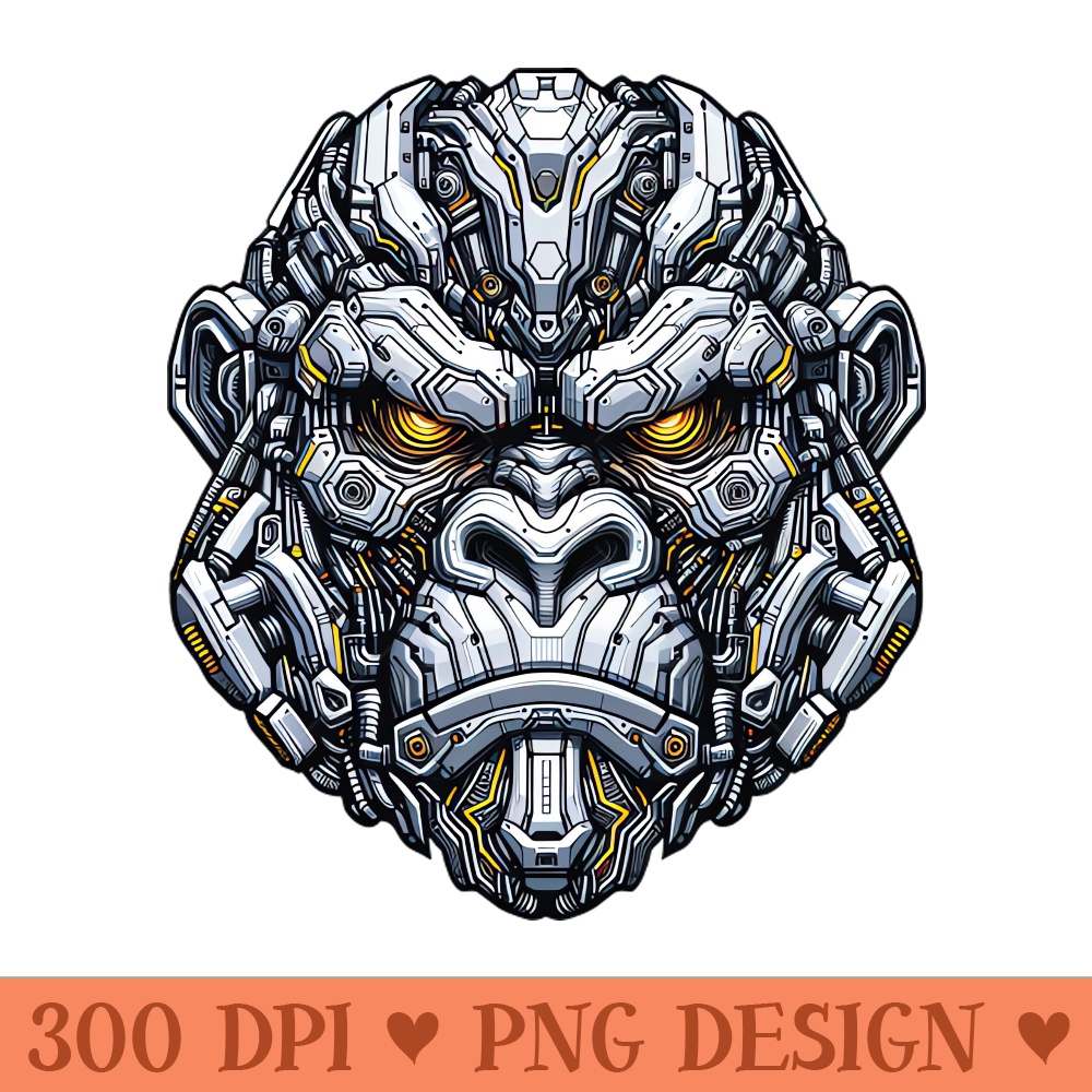 Mecha Apes S01 D35 - Vector PNG Download - Customer Support