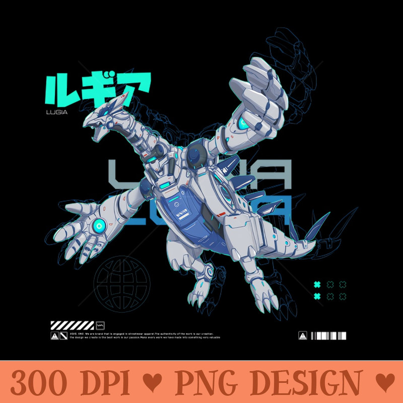Mecha luia - PNG Printables - Good Value