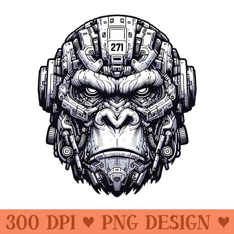 Mecha Apes S03 D29 - High-Quality PNG Download - Flexibility