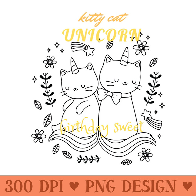kitty cat unicorn - PNG Download Collection - Good Value