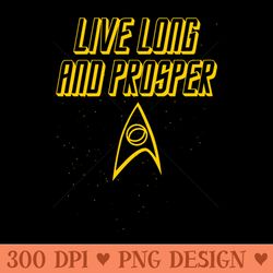 star trek live long and prosper 6.0 - downloadable png
