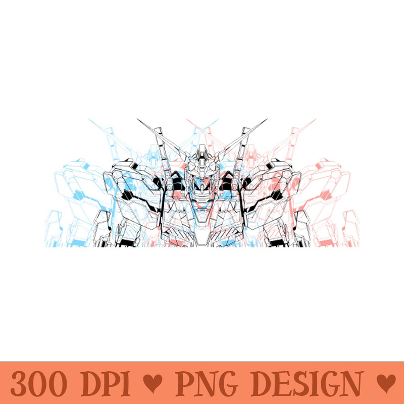 Unicorn Gundam - PNG Artwork - Flexibility