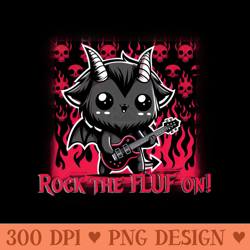 Rock The FLUF On - PNG Download Collection - Latest Updates