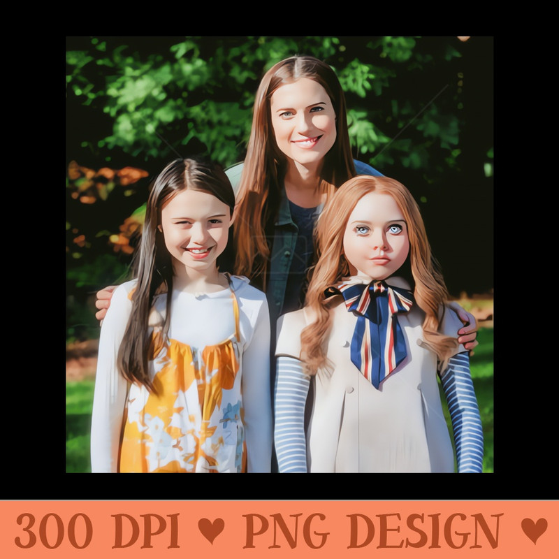 M3GAN Family Portrait - Transparent PNG - Customer Support