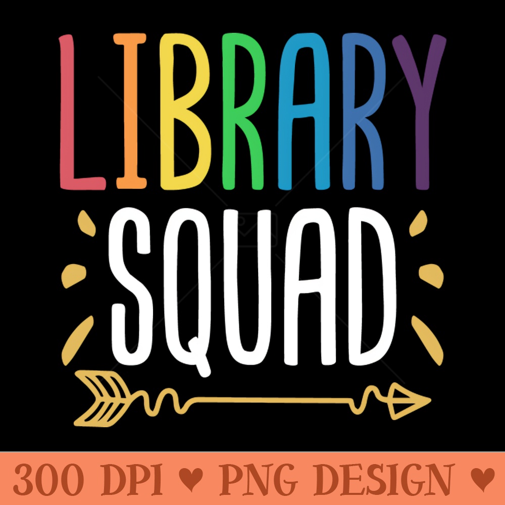 Library Squad - High Quality PNG - Good Value