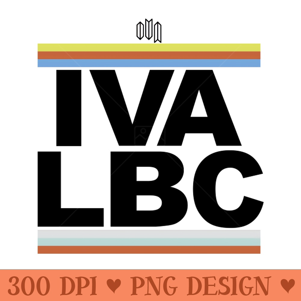 IVA LBC black type version - PNG Artwork - Convenience
