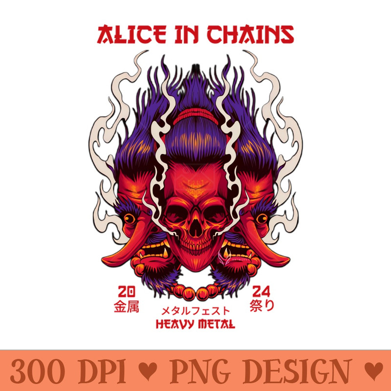 alice in chains - PNG Graphics - High Quality 300 DPI