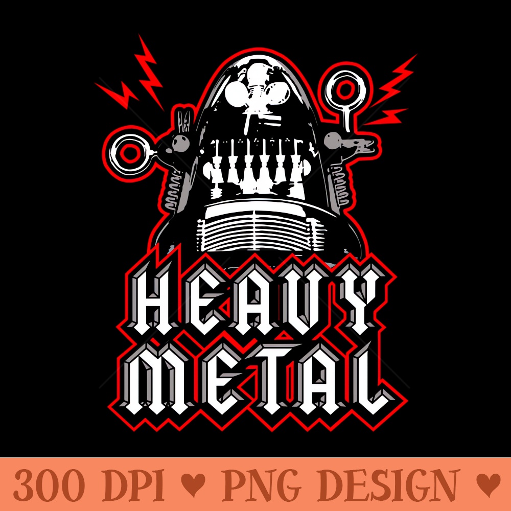 HEAVY METAL ROBOT 3.0 - PNG Designs - Good Value